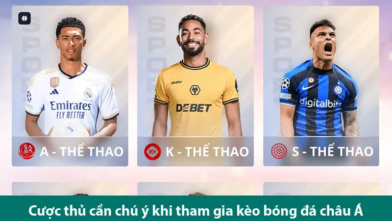 Tìm hiểu các loại kèo chấp Châu Á phổ biến và những điều cần lưu ý khi chơi